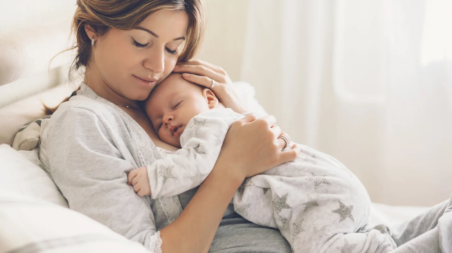 Newborn Home Care: Baby Care Basics for First-Time Parents - A Complete Guide to Caring for Your Newborn Baby 6 mother with baby 1