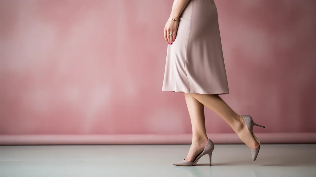 13 Unmissable Body Changes During Pregnancy Every Woman Should Know 4 woman wearing elegant shoes