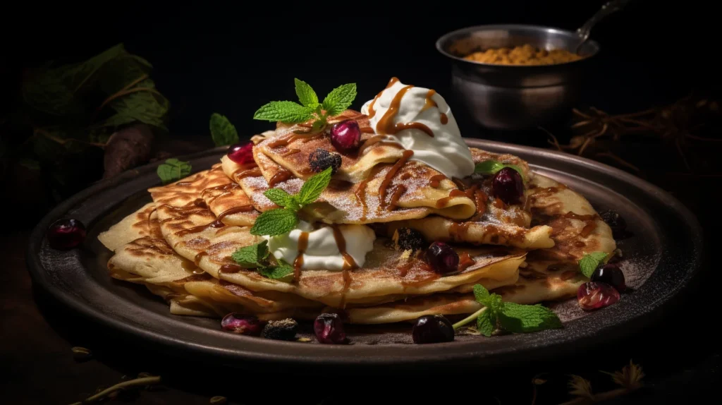 aaloo parantha with ice cream, a weird craving during pregnancy.