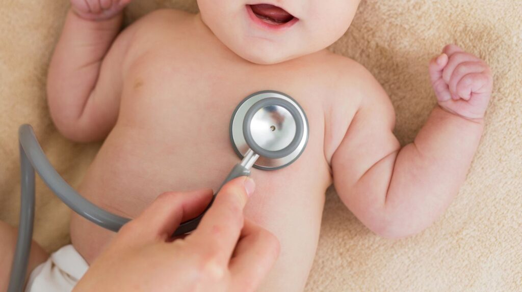 Newborn Home Care: Baby Care Basics for First-Time Parents - A Complete Guide to Caring for Your Newborn Baby 10 baby stethoscope doctor